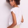 T-shirt Branca de Algodão