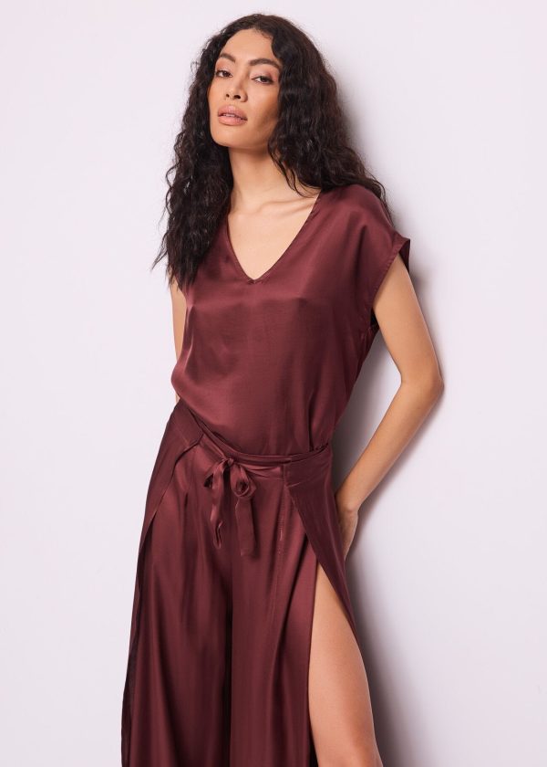 Blusa de Cetim