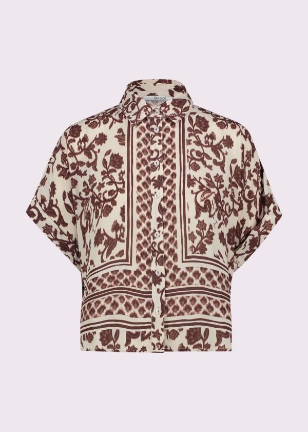 CAMISA CREPE ESTAMPADO 1 Camisa de Crepe Estampado