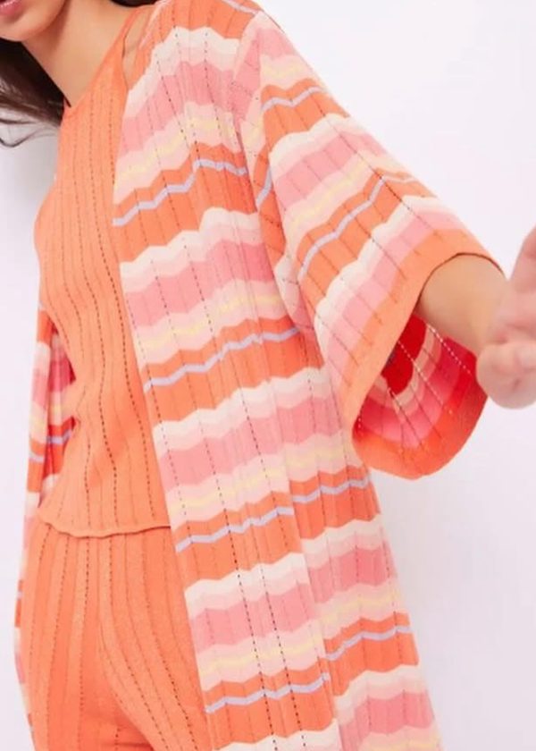 Casaco de malha1 Casaco de Malha Viscose e Lurex