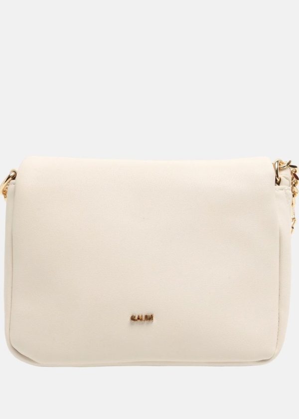 Mala a tiracolo em pele sintética