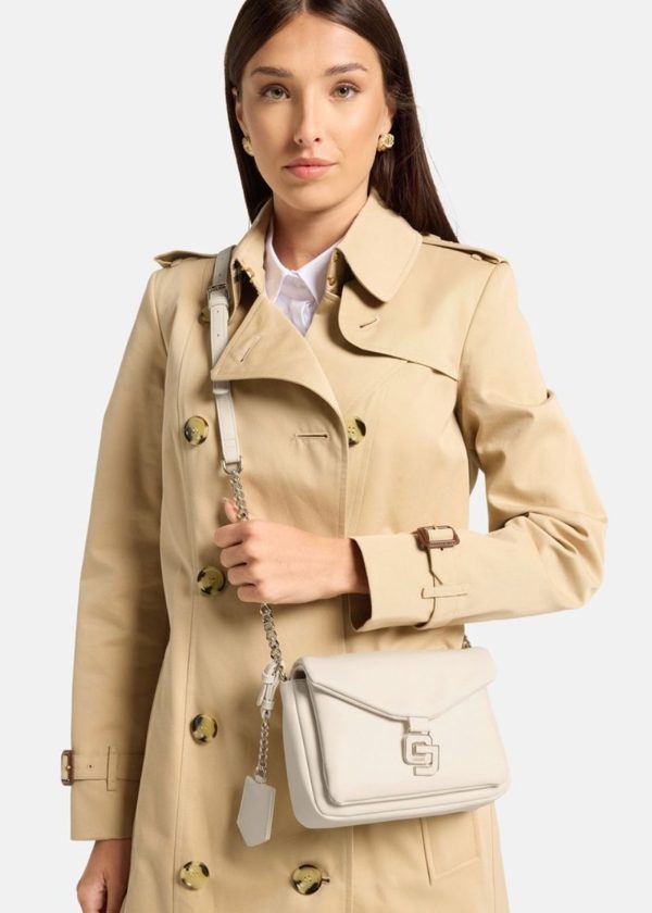 Mala a tiracolo em pele sintética